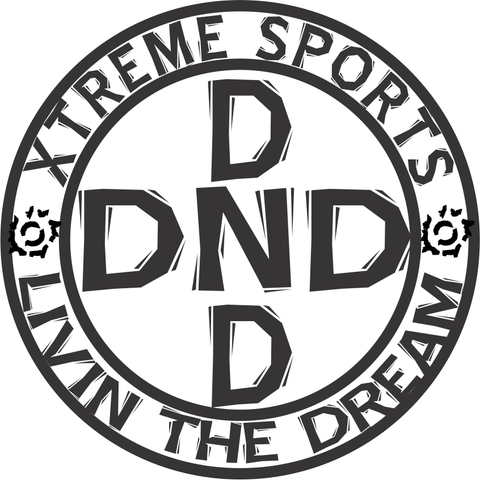 Original DND Logo Sticker Water proof - DND XTREME

