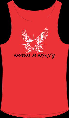 Heart Roses and Wings razor tank - DND XTREME
 - 1