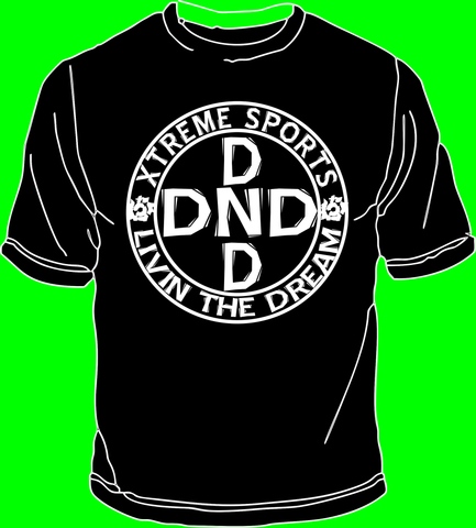 DND Circle design Kids black t shirt - DND XTREME
 - 1