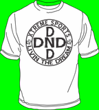 DND Guys Circle design T shirt white - DND XTREME
 - 1