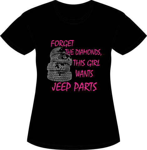 Forget The Diamonds, Jeep Parts Pink - DND XTREME
